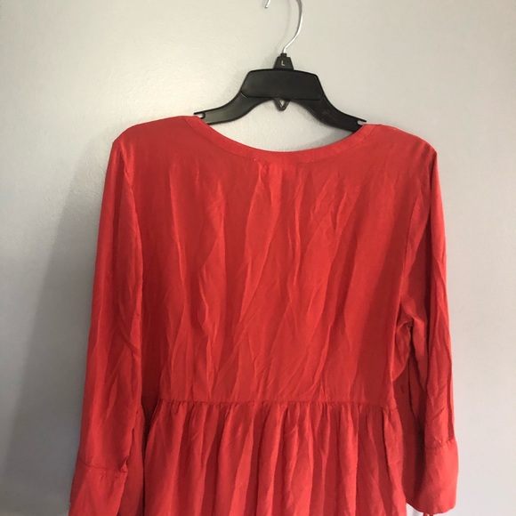 Motherhood women’s red/ orange top size LGG - Picture 8 of 9